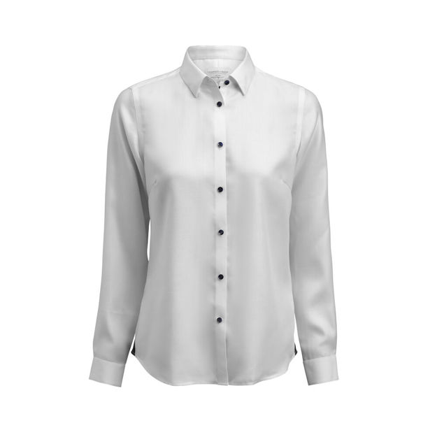 Red Bow 123 Woman Contemporary White