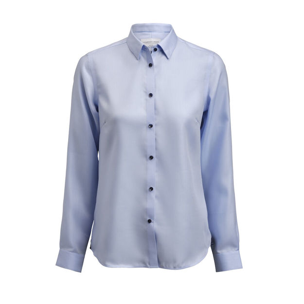 Red Bow 123 Woman Contemporary Sky Blue