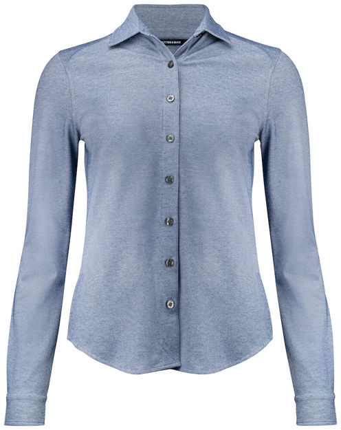 Advantage Shirt Ladies Indigo Melange