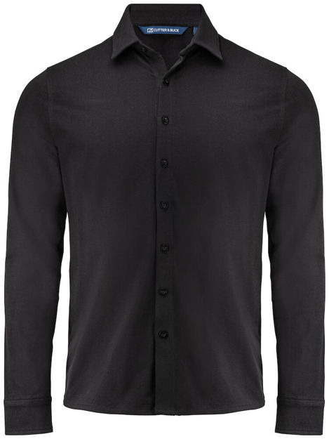 Hedley Stretch Shirt Men Black