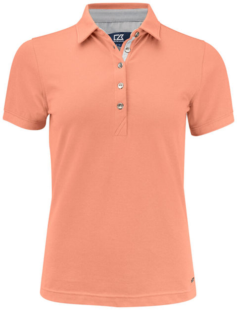 Advantage Premium Polo Ladies Papaya