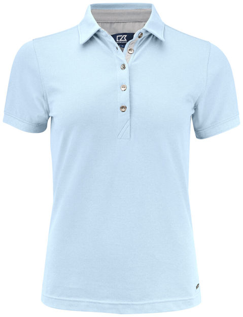 Advantage Premium Polo Ladies Heaven Blue