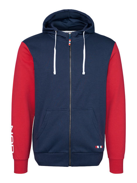 NOR Classic Hoody Full Zip Dark Navy