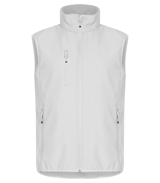 Classic Softshell Vest White