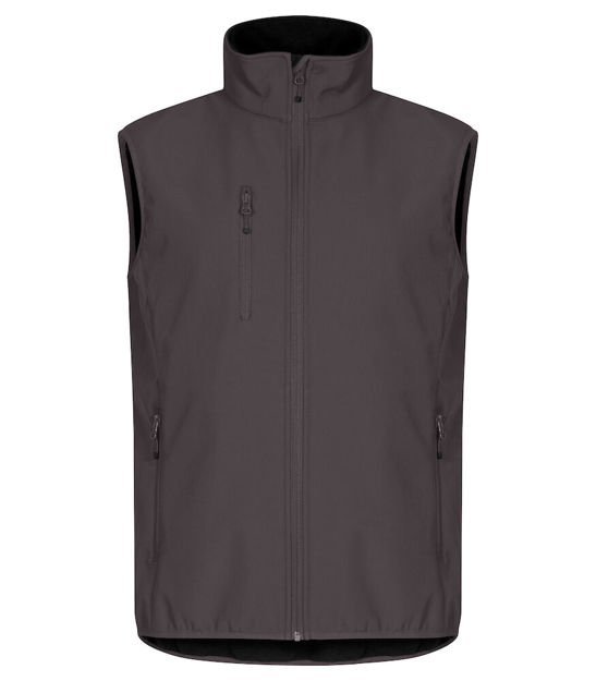 Classic Softshell Vest Dark Grey