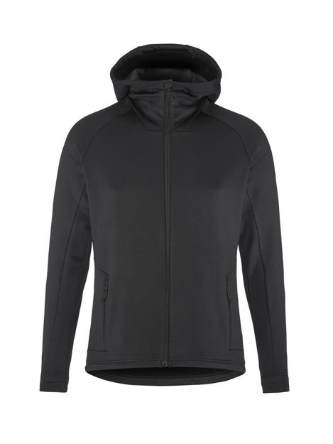 ADV Explore Power Fleece Hood Jkt M Black