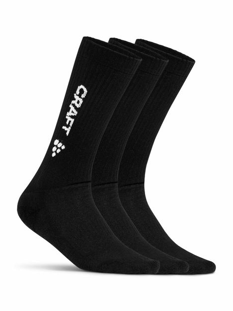 Progress Indoor 3-pack Sock Black