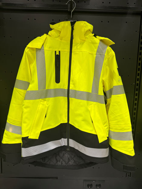 BlackBear Vinterjakke HiVis sort/gul