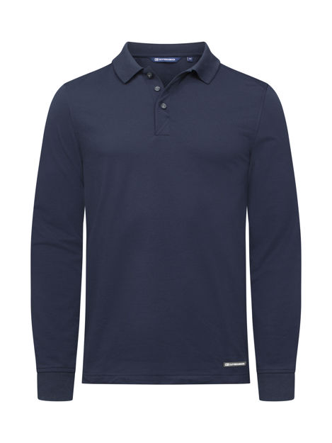 Advantage Long Slleve Polo Men D.navy